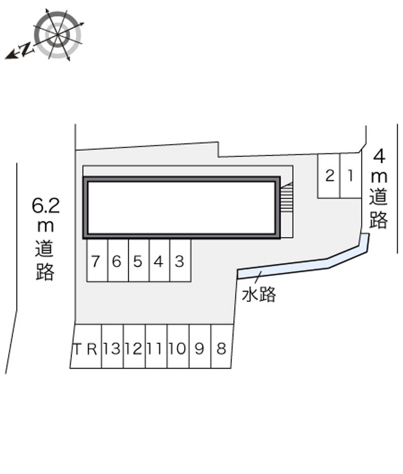 レオパレスアミティエ 駐車場