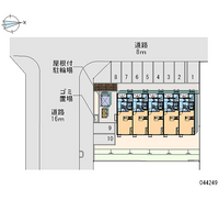 44249 bãi đậu xe hàng tháng