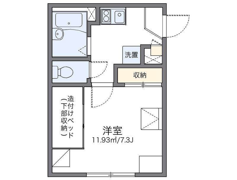 レオパレスＰＲＩＭＥ 間取図