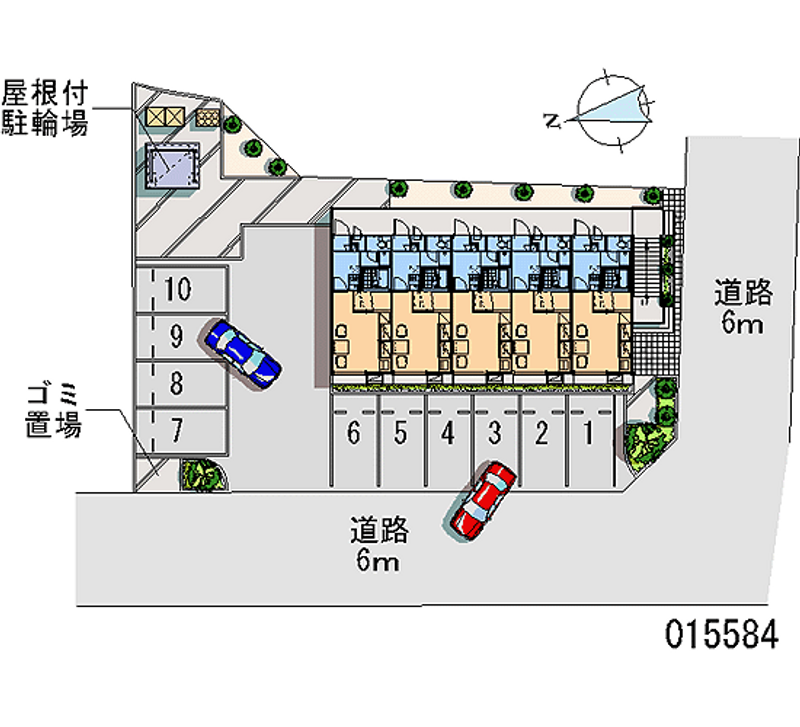 15584 Monthly parking lot