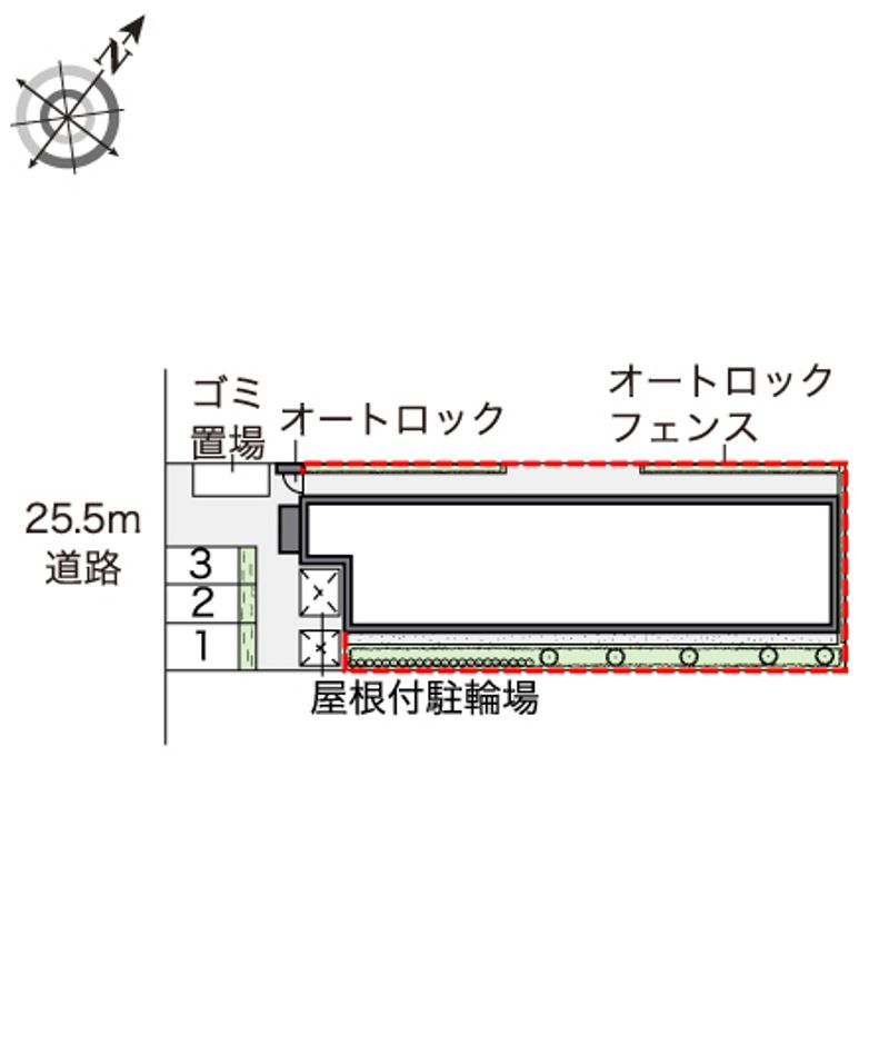 レオパレスアザレア 配置図