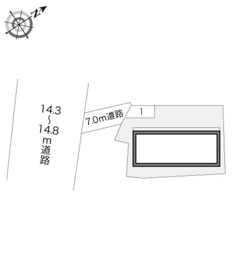 レオパレスＶｏｙａｇｅ 配置図