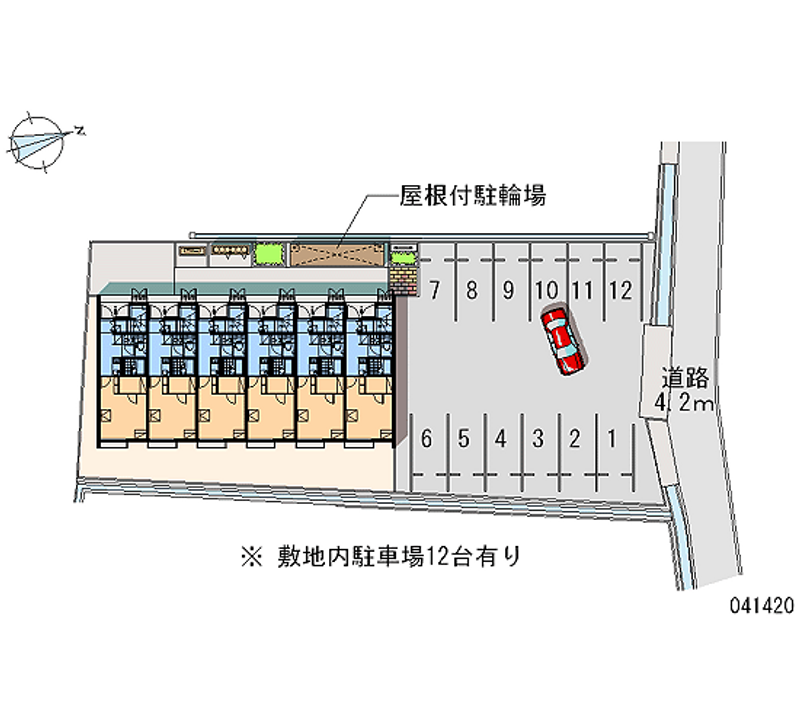 レオネクストグランドゥールパル 月極駐車場