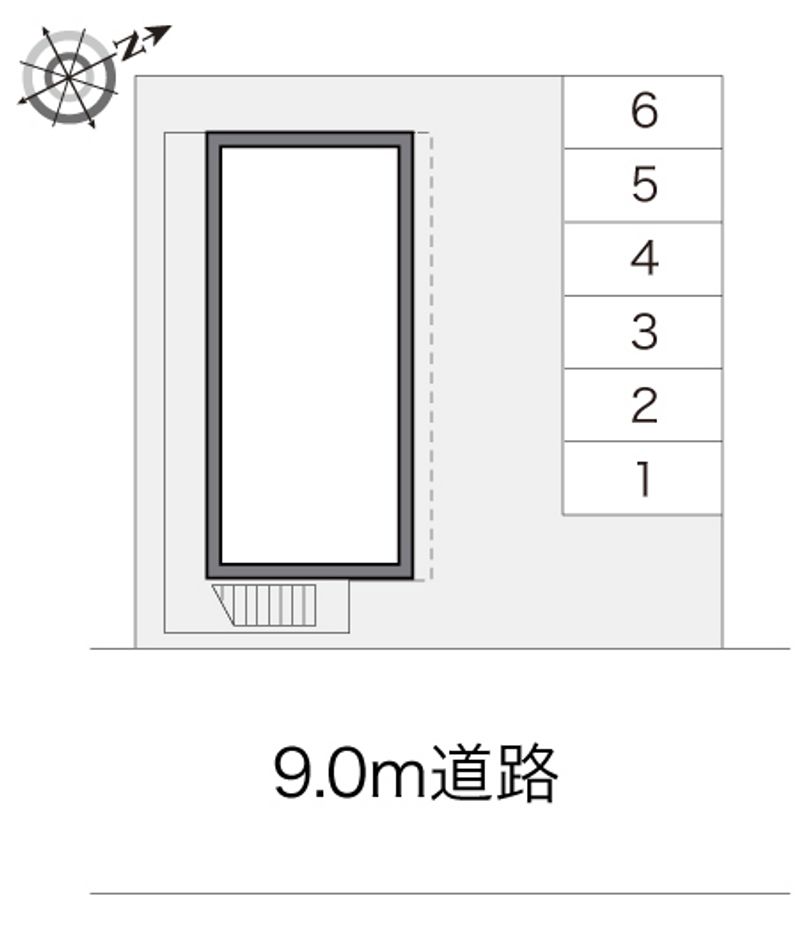 レオパレスＫＡＩＫＥ 配置図