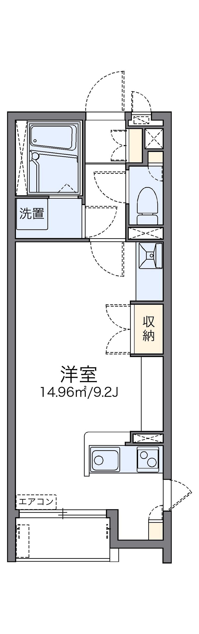 レオネクストオリーブハウスⅥ 間取り