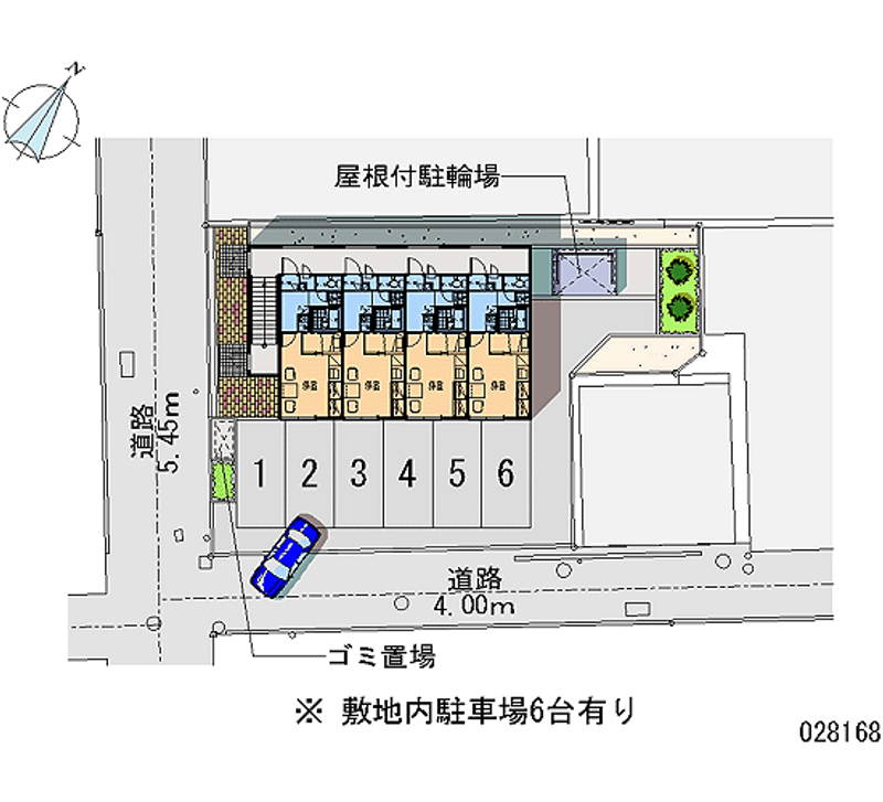 レオパレスファミリア 月極駐車場