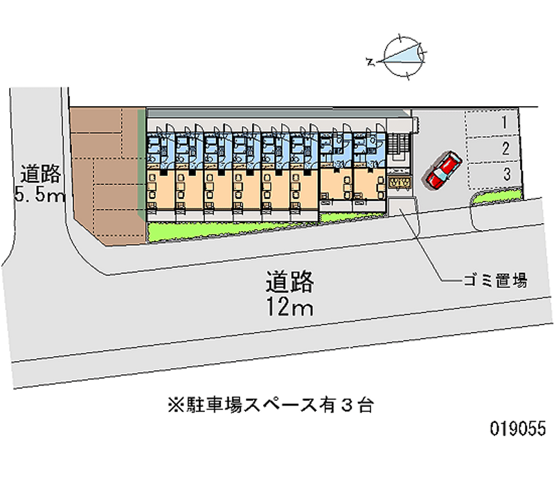 レオパレスＺｅｐｈｙｒ 区画図