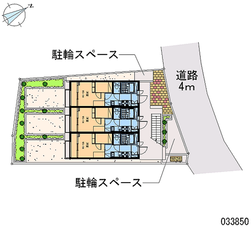 レオパレスレジリエンス 区画図