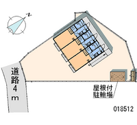レオパレスアーク富岡Ⅱ 区画図