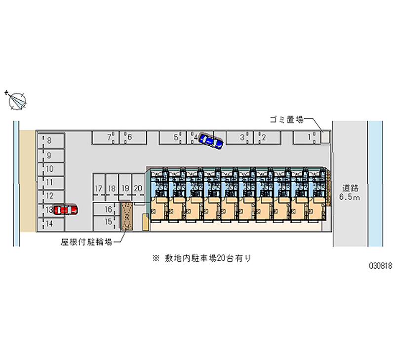 30818 bãi đậu xe hàng tháng