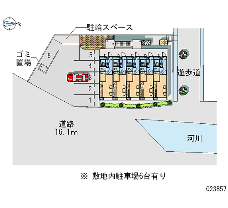 23857月租停車場