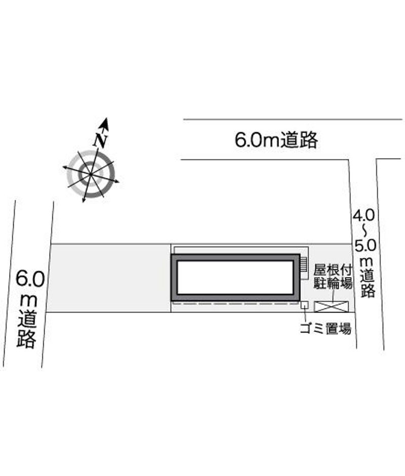 レオパレス大和 配置図