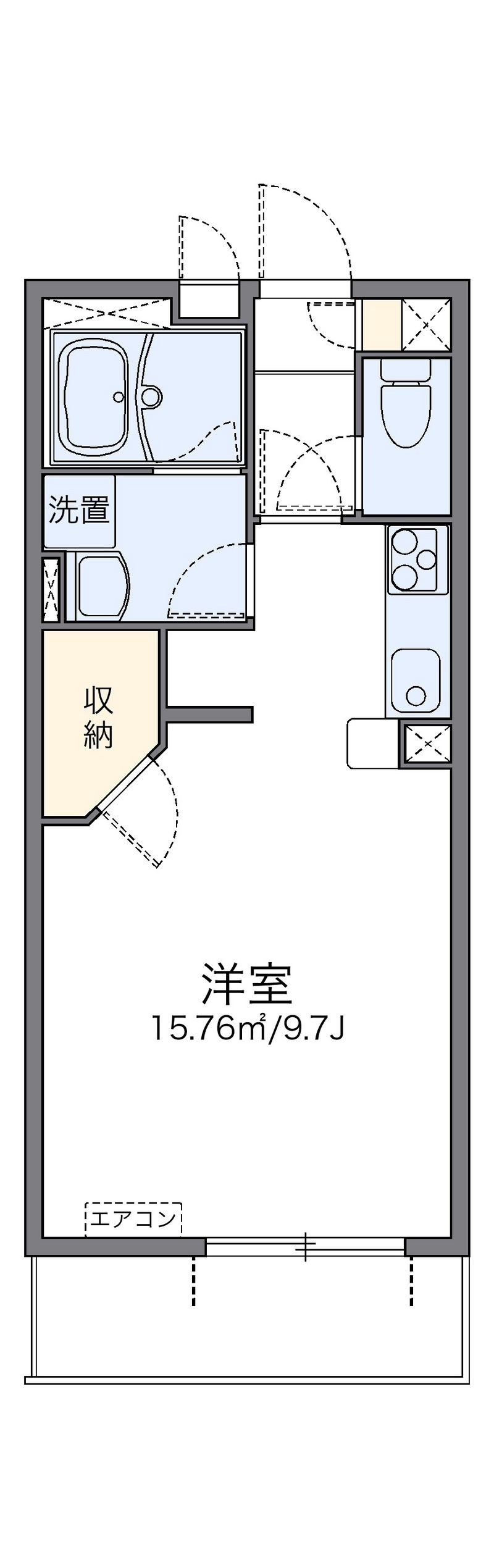 レオネクストビタノーバ 間取り