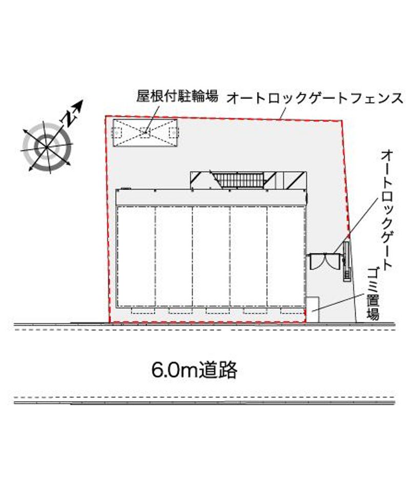 レオパレスＥａｒｌｙＰｌａｎｔ 配置図