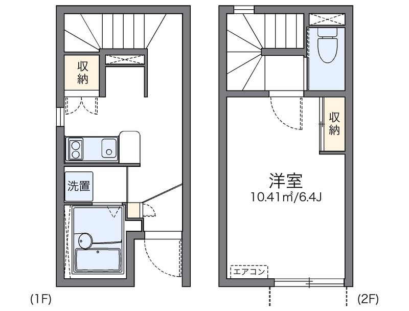 レオネクストシンコーポ２ 間取図