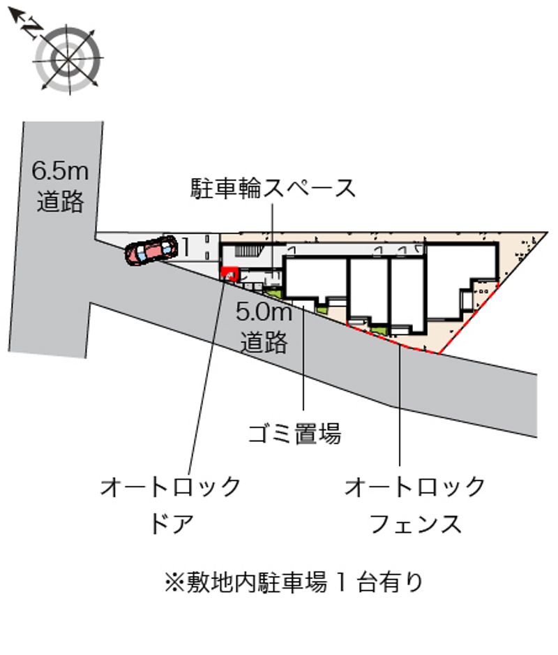 レオネクストボヌールⅡ 配置図