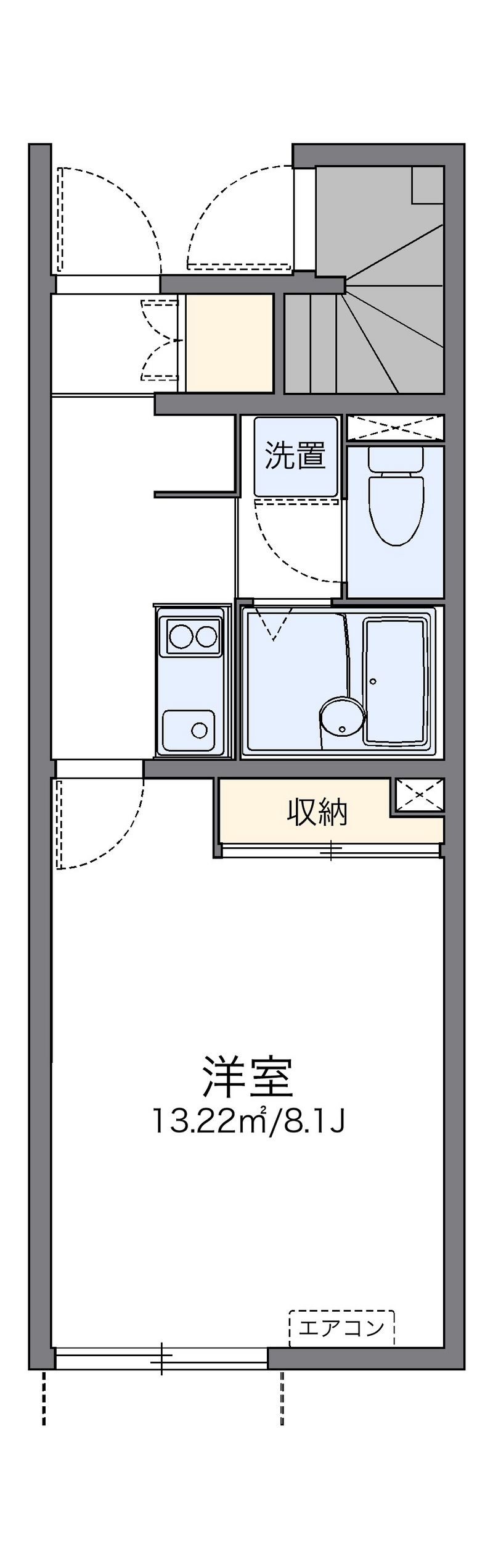 レオネクスト坂井砂山 間取図