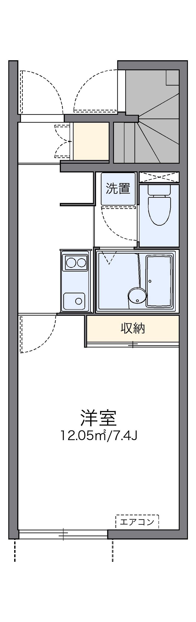 レオネクストヴェルデュール 間取図