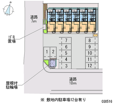 30516 Monthly parking lot