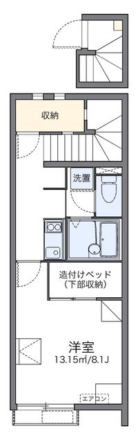 レオネクストやなぎ荘　第二 間取り図