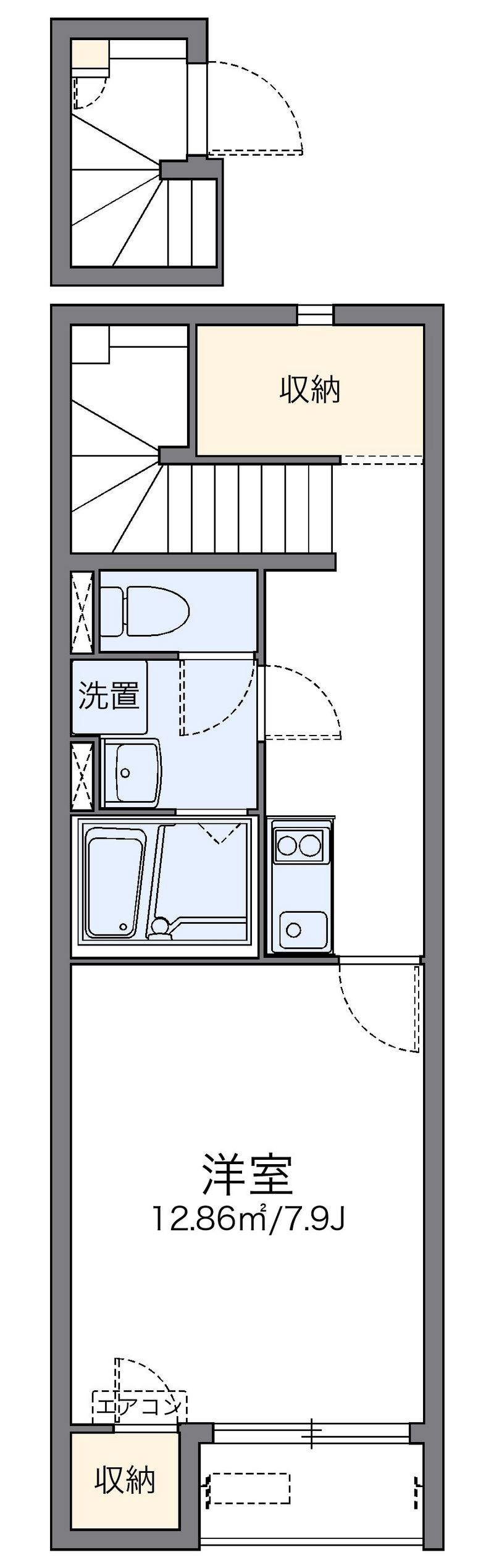 レオネクスト安城亀山 間取図