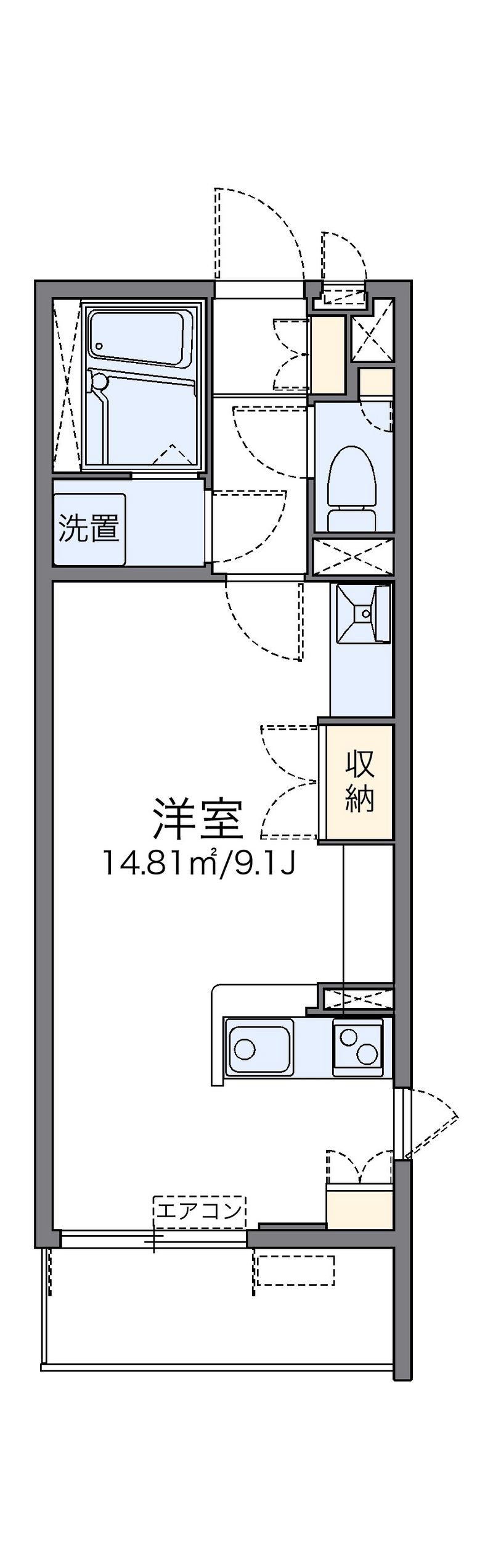レオネクスト江原 間取り