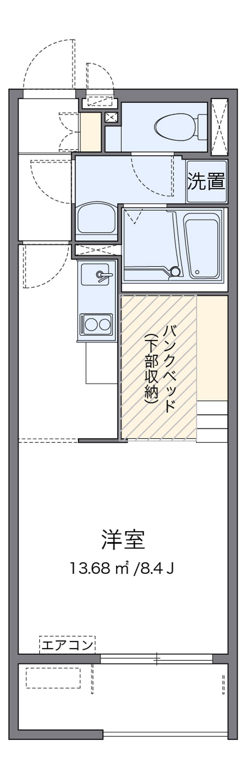 ミランダオリーブガーデンⅡ 間取図