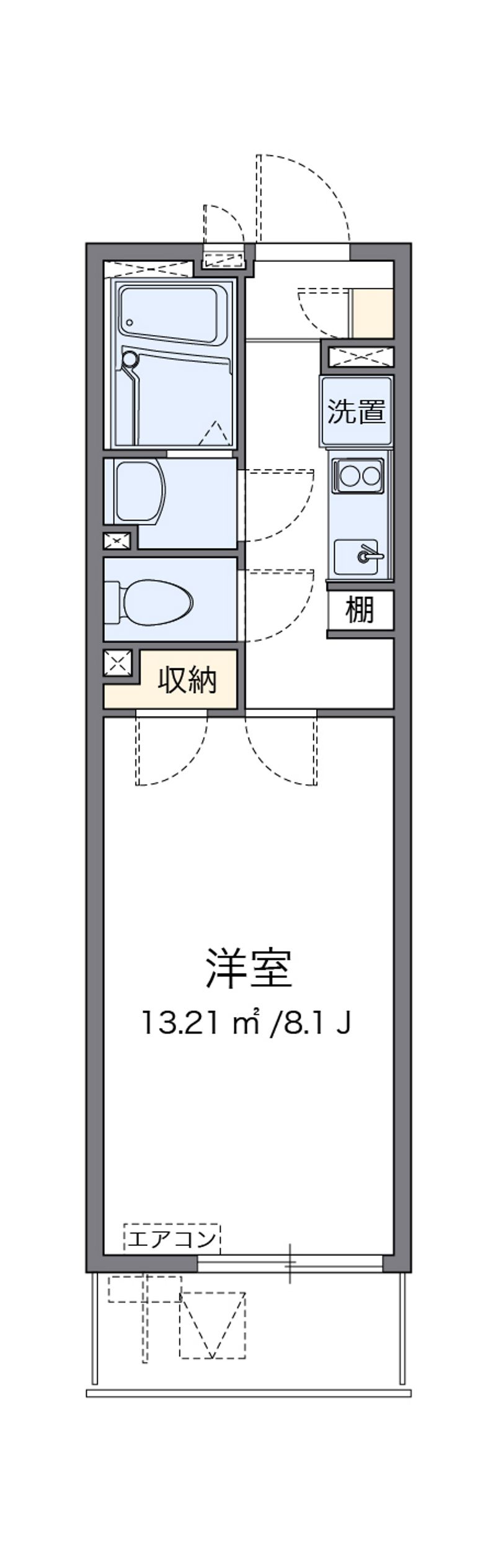 クレイノボンヌシャンス 間取図
