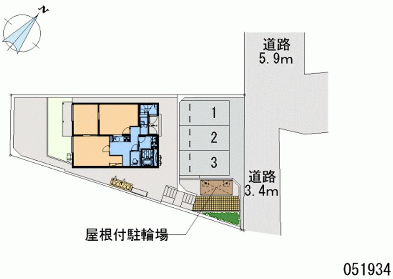 レオネクストサカエ 月極駐車場