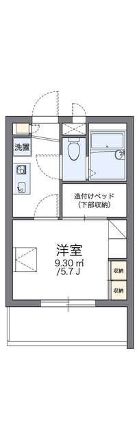 レオパレスＫ 間取り図