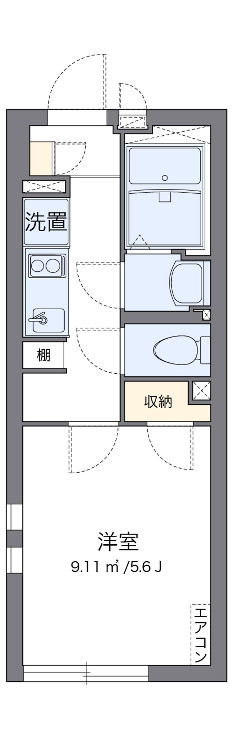 クレイノレーヴディソール 間取り
