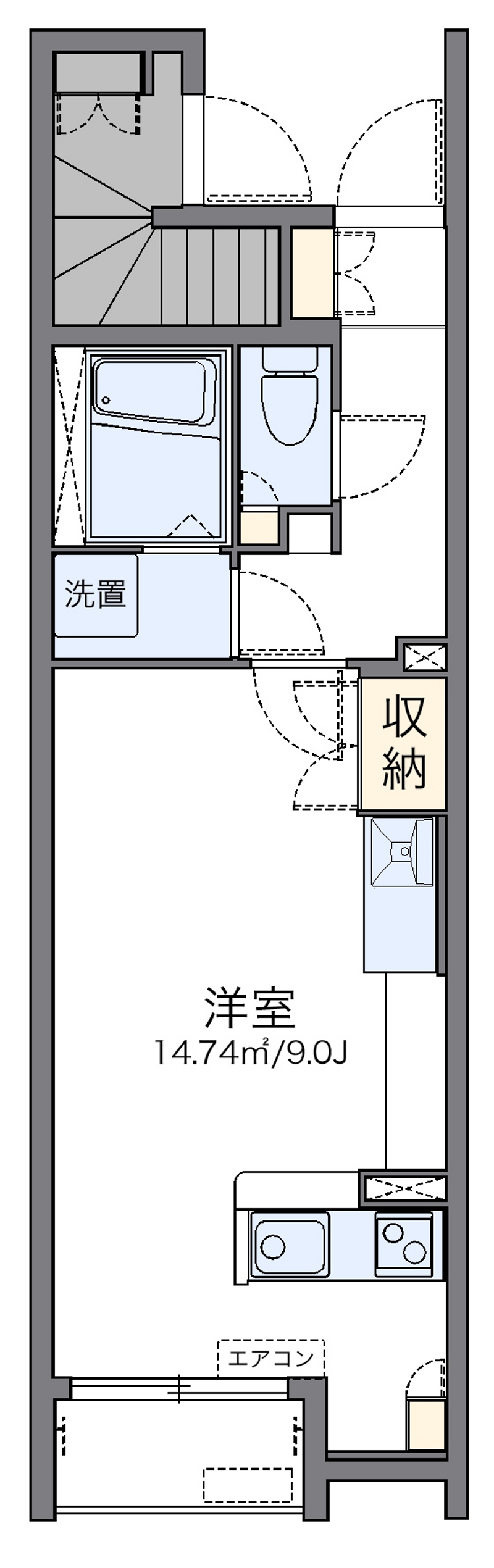 レオネクストボヌールＨ 間取図