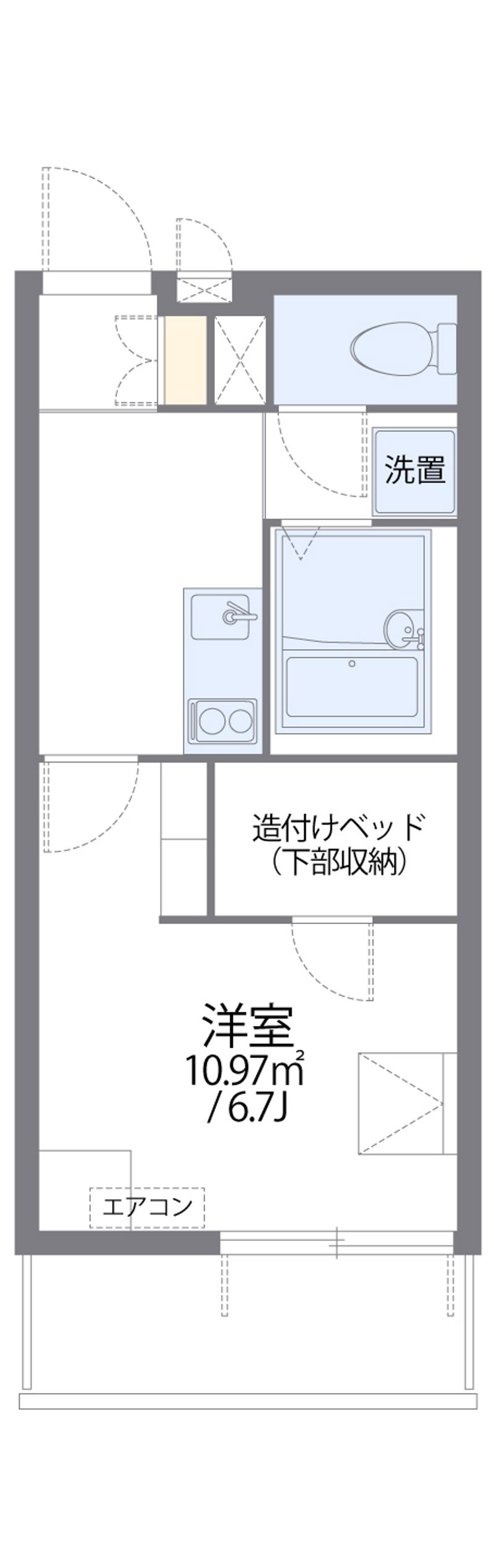 レオパレスＲＴフォーブル 間取図