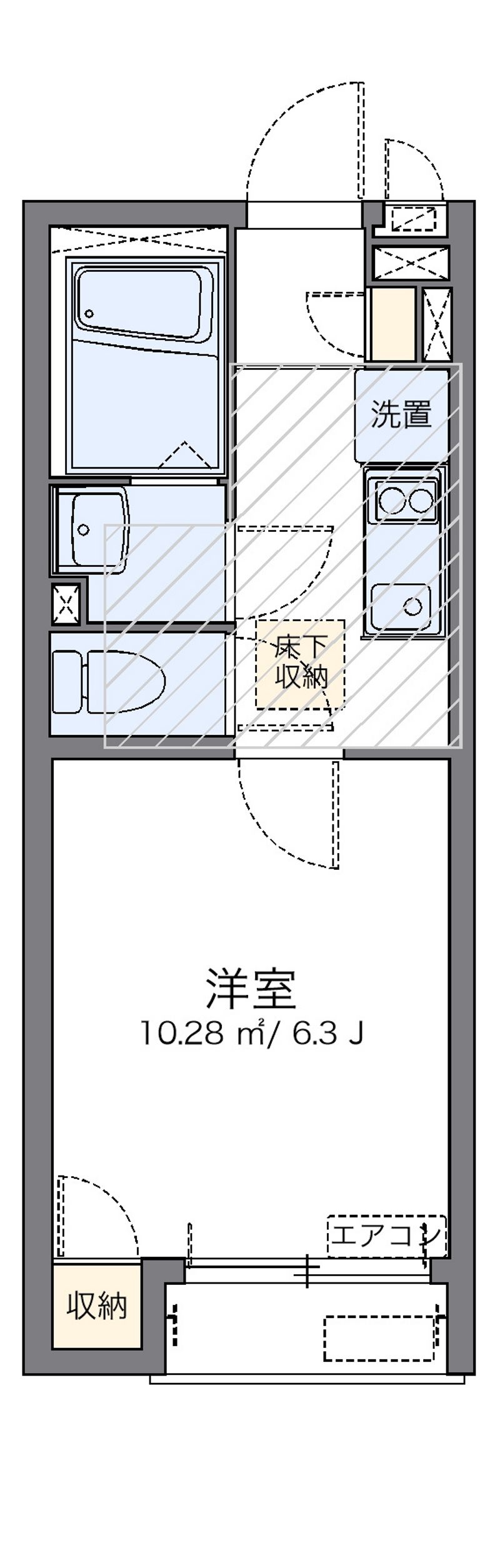 レオネクストグラシューズ 間取図