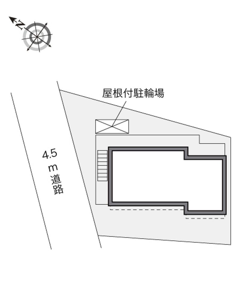 レオパレスすみれ 配置図