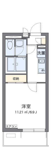 クレイノハピネス北綾瀬 間取り図