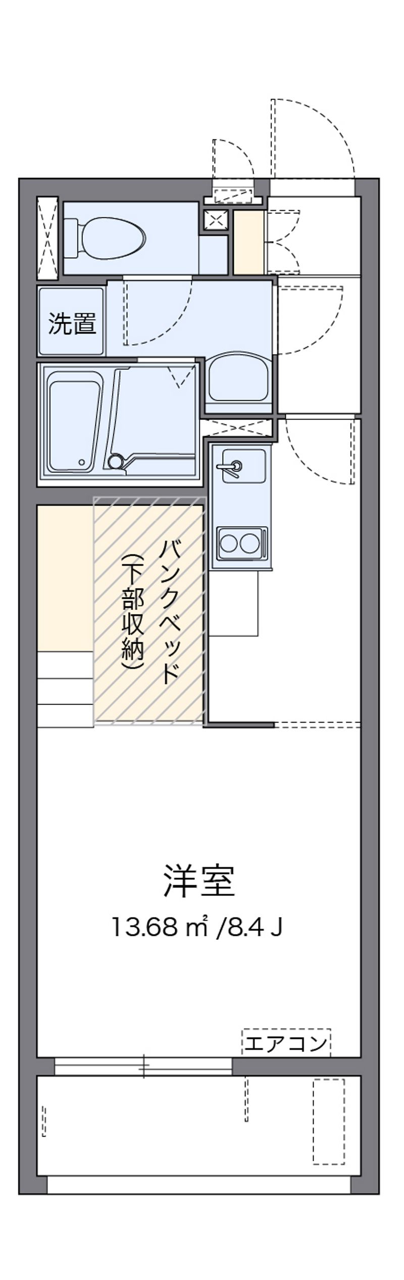 ミランダＧＲＡＮＤＥＵＲ　Ⅱ 間取図