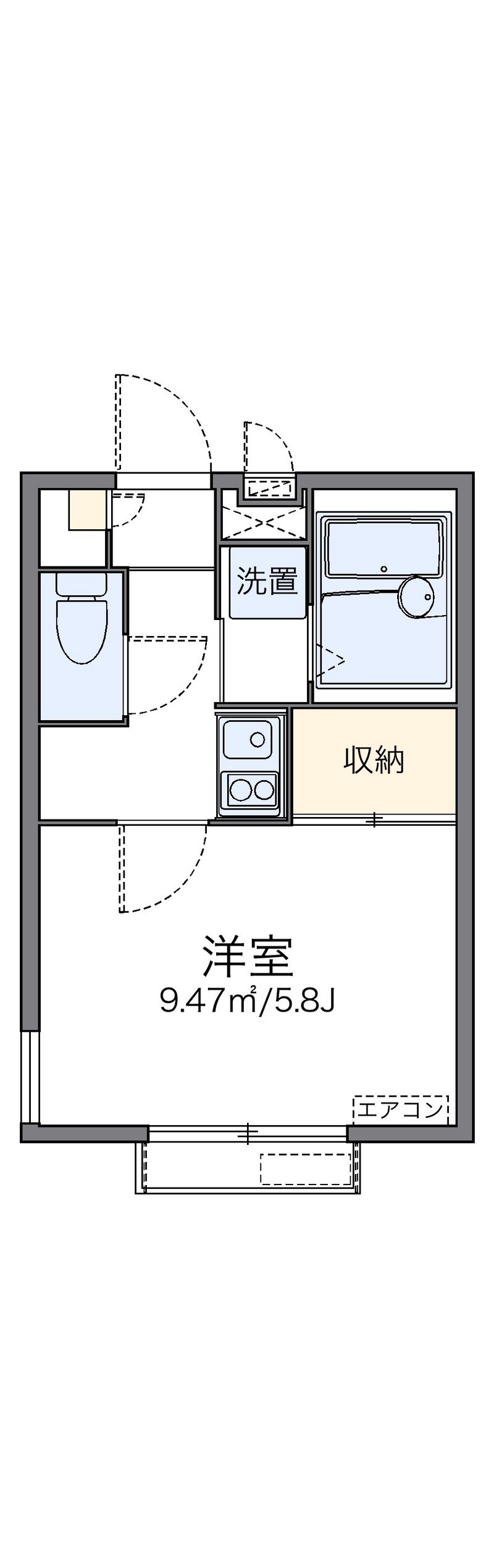 leopalace yuki 户型图