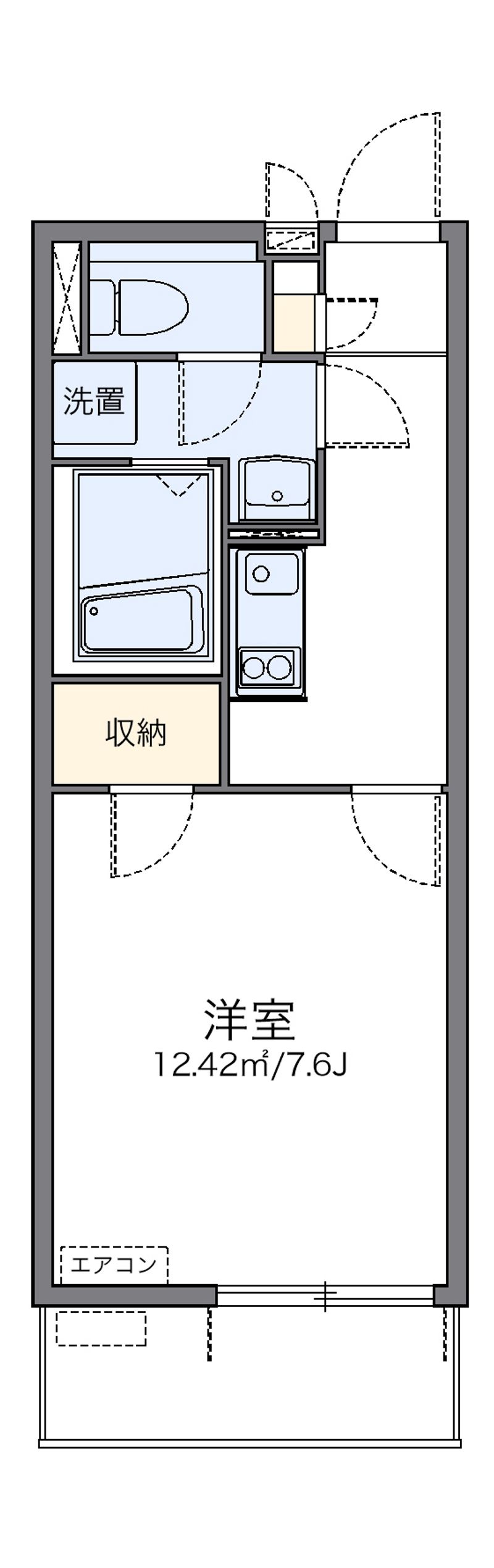 レオネクストコンフォ 間取図