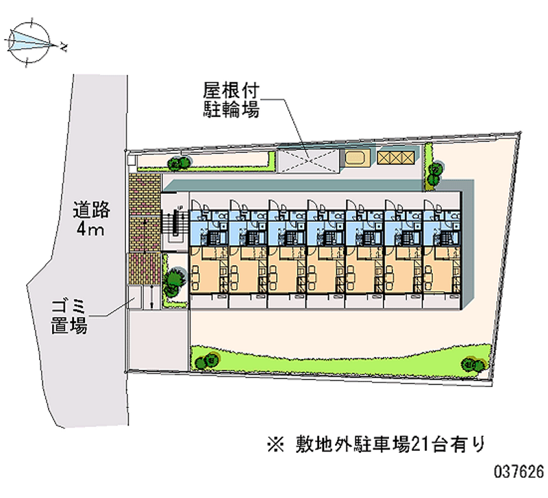 37626 Monthly parking lot