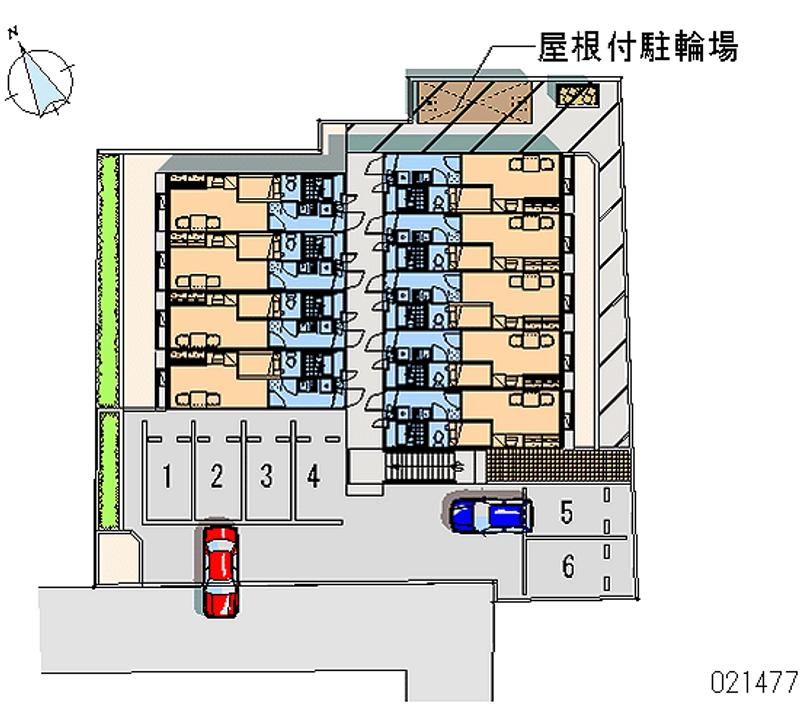 レオパレスさくら 月極駐車場