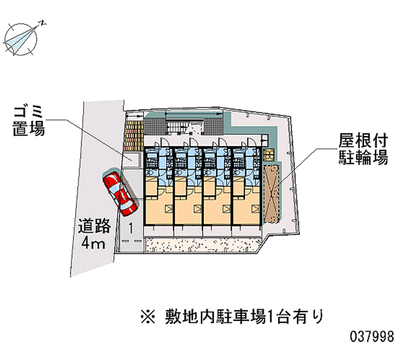レオパレス湘南 区画図