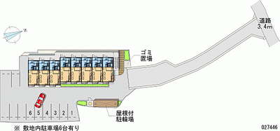 27446月租停车场