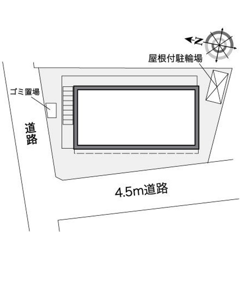 レオパレスクリエ 配置図
