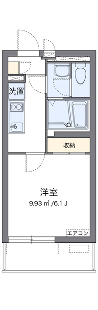 クレイノ太閤通 間取り図