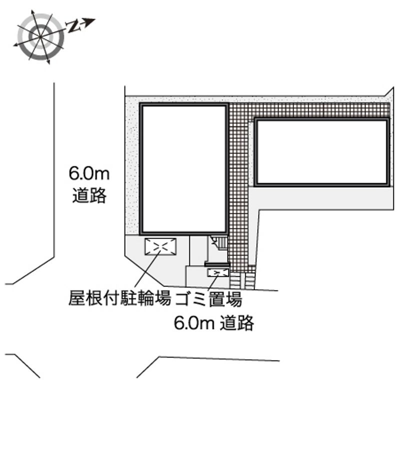 レオパレスグラン　プリエ 配置図