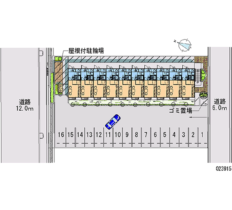 23915 Monthly parking lot