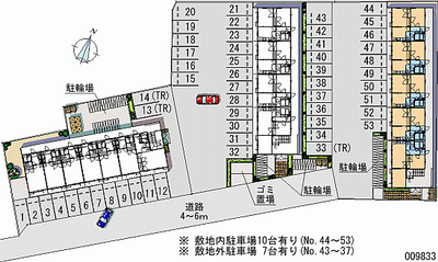 09833 Monthly parking lot