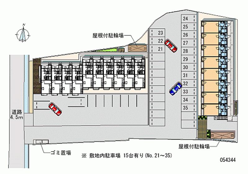 54344月租停车场