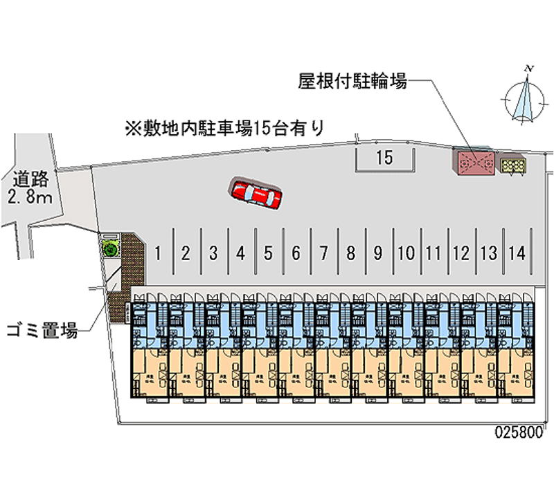 25800月租停車場